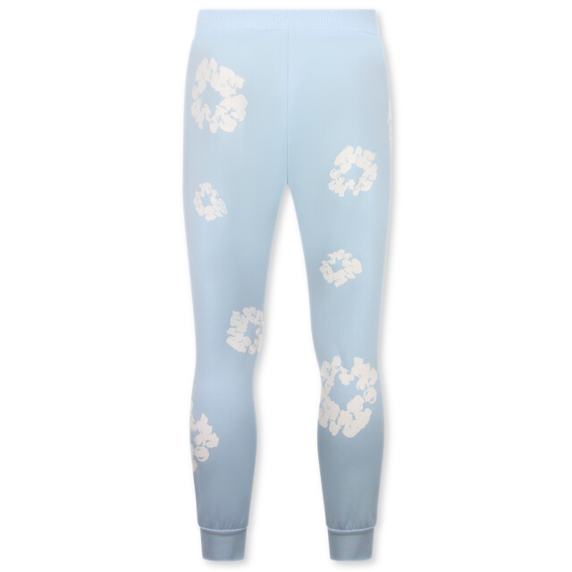 Top-Star Dik geweven trainingspak met bloemenprint all over print bloemenpak FF-5991 large