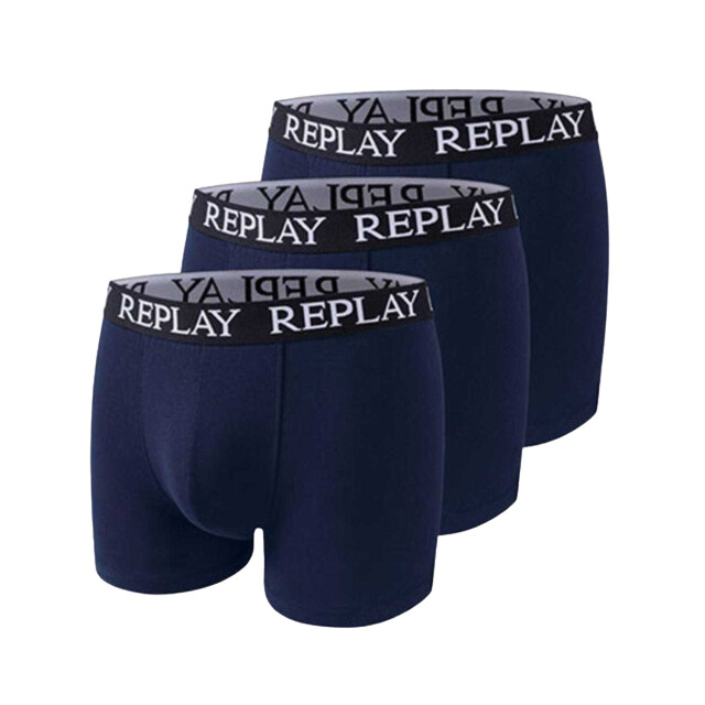 Replay Heren boxershort (pakket van 3) UTNA497_navyblue large