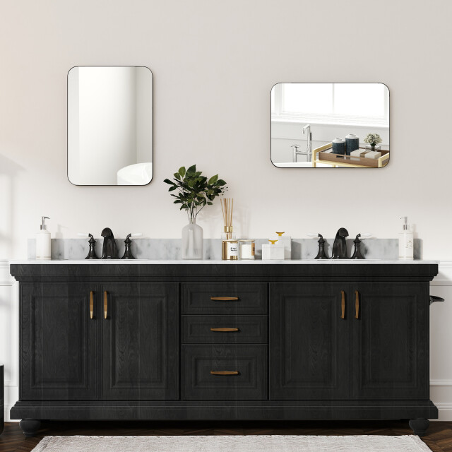 4goodz Spiegel 50x70 cm met metalen lijst - 3401654 large