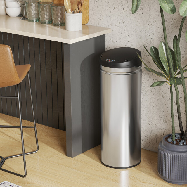 4goodz Sensorprullenbak rond 50 liter - 3401644 large