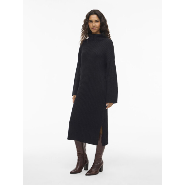Vila 14106326 ssia rollneck l/s knit dress 14106326 large