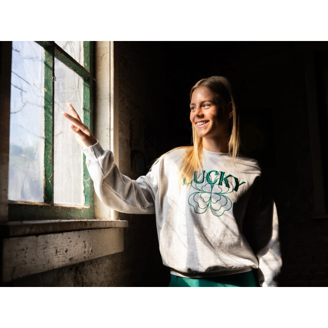 Looxs Revolution Sweater snow melee lucky voor meisjes in de kleur 2531-5308-029 large