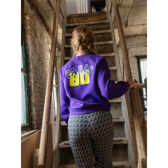 Looxs Revolution Sweater v-hals scuba voor meisjes in de kleur 2531-5301-183 large