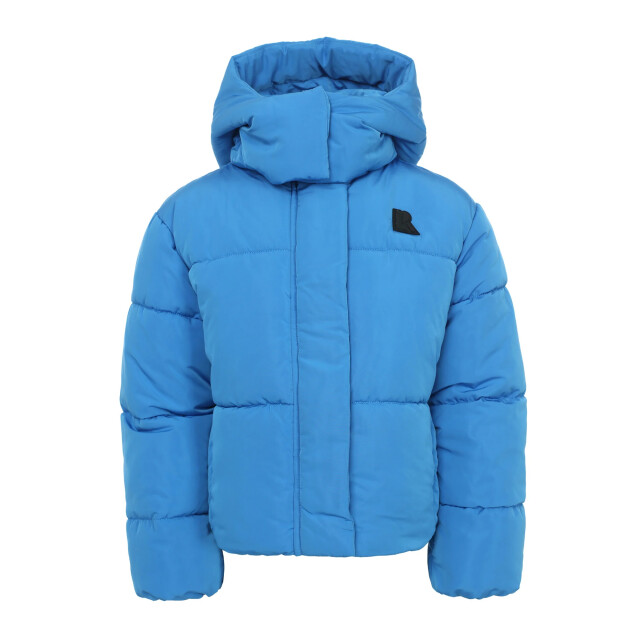 Looxs Revolution Bomber hooded winterjas blue voor meisjes in de kleur 2531-5255-129 large