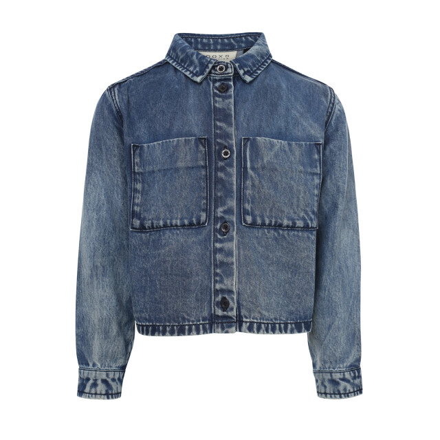 Looxs Revolution Denim lyocell blouse voor meisjes in de kleur 2531-5145-165 large