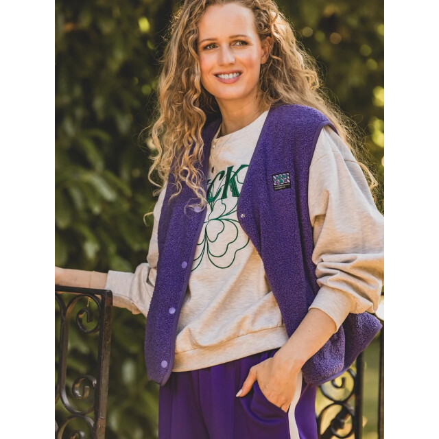 Looxs Revolution Lxs sweater snow melee lucky voor dames in de kleur 2531-9308-029 large