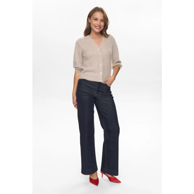 Nümph Nusuri brushed cardigan 706023 chateau gray 706023 large