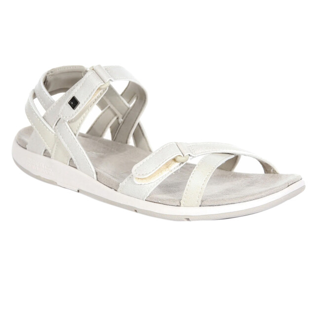 Regatta Grote buiten vrouwen/dames lady santa cruz open teen sandalen UTRG996_naturalwhitesand large
