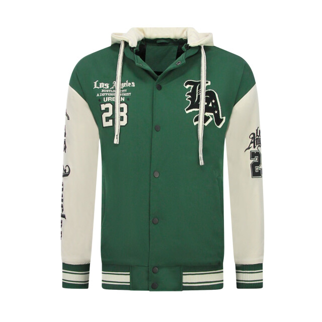 Enos Baseball jas met capuchon oversized bomberjack GI-523 large