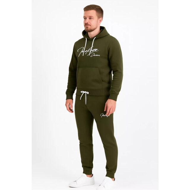 Indigo Denim Denim joggingpak heren kaki ID060-1 large