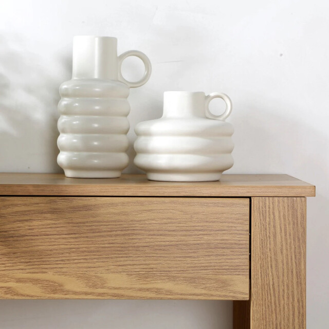 CaliCosy Hoge console met 2 lades in eiken decor l79 cm 2976296 large