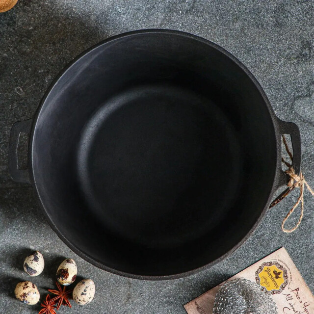 Maysternya Gietijzeren dutch oven 6 liter zwart 3192342 large