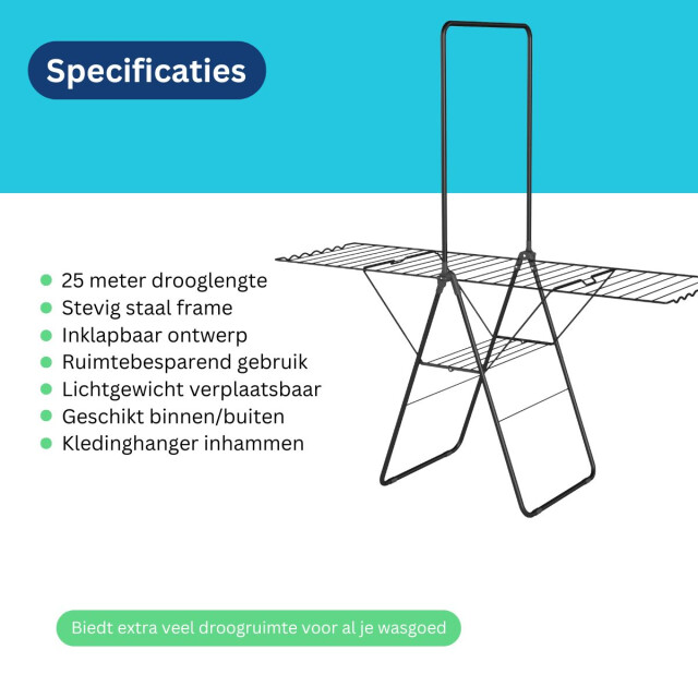 Wasophoogte Droogrek rekkie plus – 3263273 large