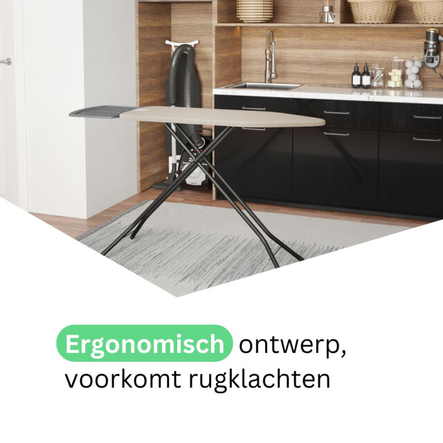 Wasophoogte Strijkplank, extra breed, 122*38 cm (l*b) 3264696 large