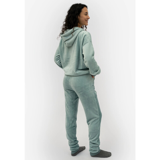 Apollo Dames huispak loungewear fleece incl capuchon pastel blauw 000123956004-Comb-B large