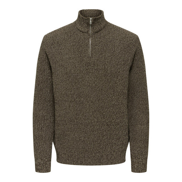 Only & Sons Onsjoin reg ls high neck knit camp dessin 5219.79.0047 large