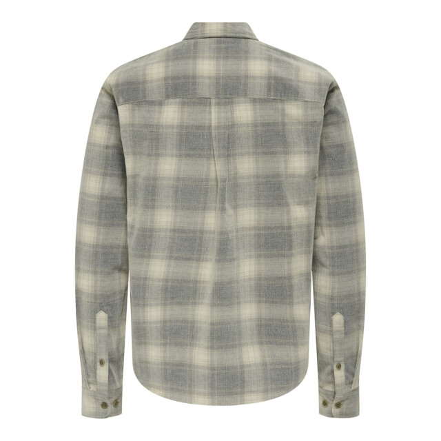 Only & Sons Onswilliam cord ls shirt zand dessin 5309.06.0012 large