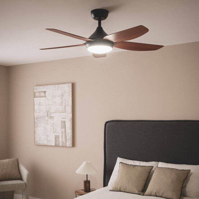 Ventiluxe Dimbare plafondventilator sandstrom Ø122cm kwalitatief & stijlvol 3406567 large