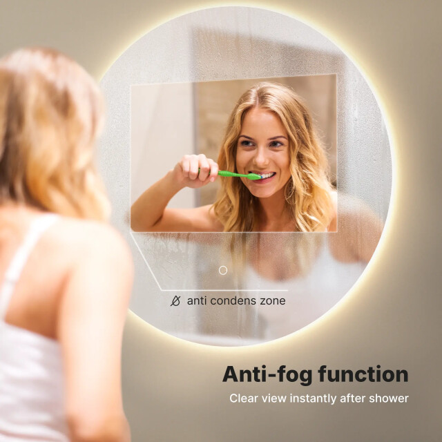 Mirlux Badkamerspiegel 60cm frameloos 3083729 large
