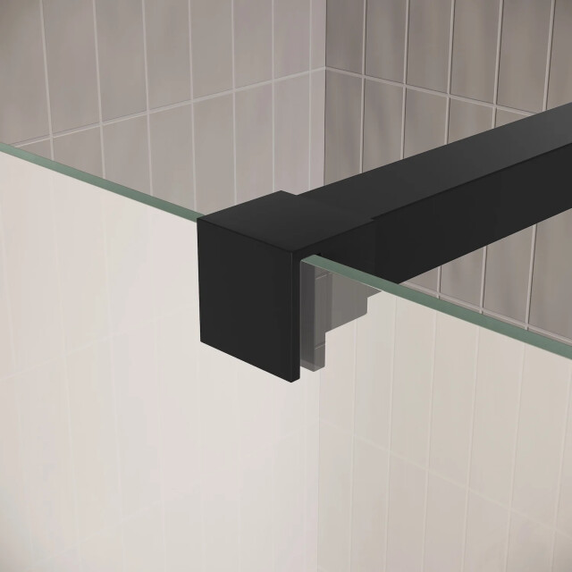 Badplaats Douchewand florida 70 x 200 cm zwart – inloopdouche 8 mm met 3236459 large