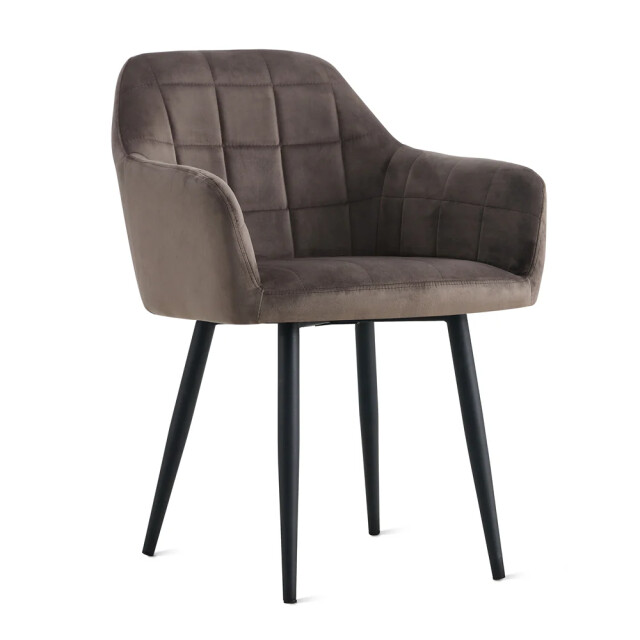 Multifurn Eetkamerstoel praia velvet 43 cm x 81 cm x 49 cm fluweel 3391329 large