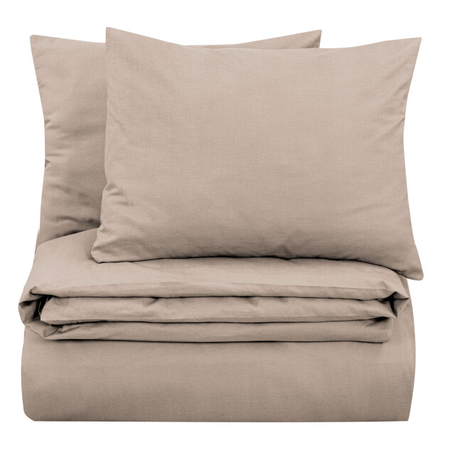 DoubleDry Dekbedovertrek 100% natuurlijk katoen lits jumeaux 240x200/220 cm + 2902337 large