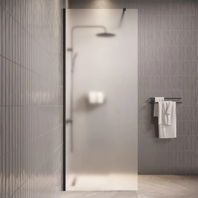 Badplaats Douchewand florida 70 x 200 cm zwart – inloopdouche 8 mm met 3236459 large