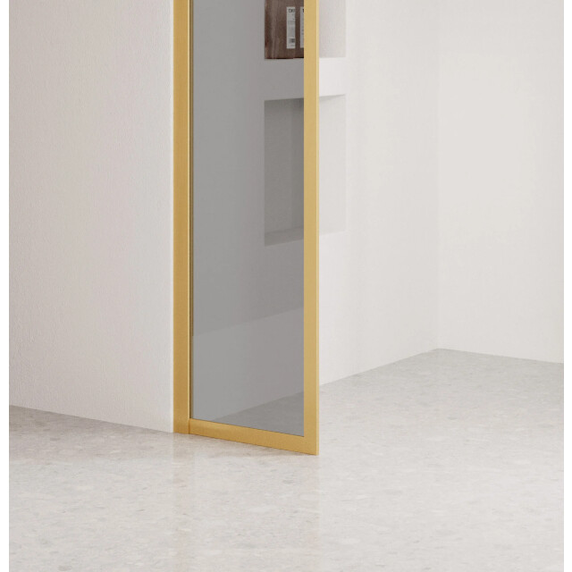 Badplaats Douchewand georgia 40 x 200 cm goud – inloopdouche 8 mm getint 3180957 large