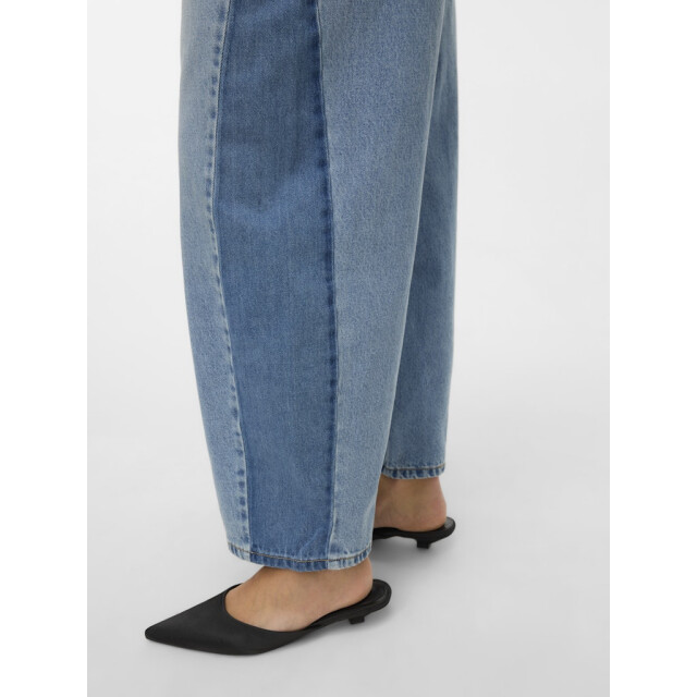Vero Moda Vmzelda hr bareel two toned dnm jeans blue denim 4106.35.0118 large