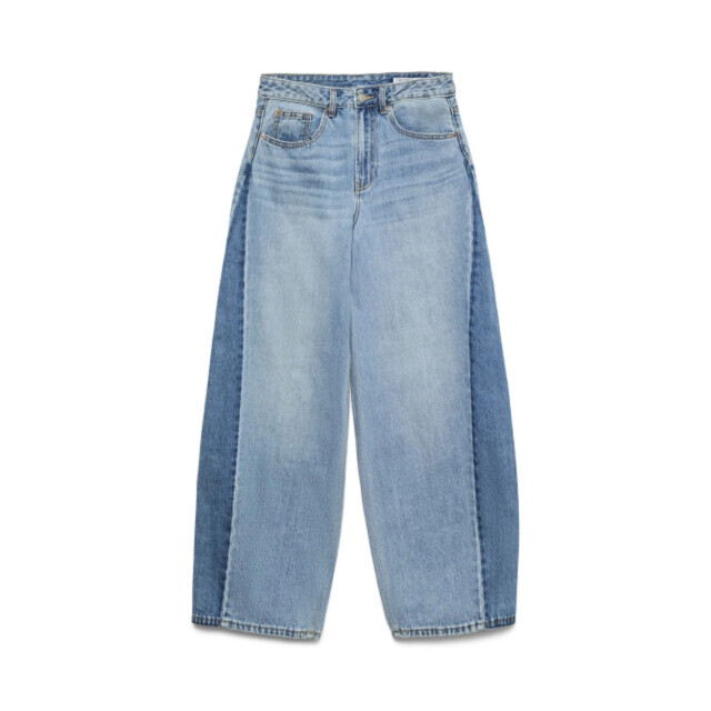 Vero Moda Vmzelda hr bareel two toned dnm jeans blue denim 4106.35.0118 large