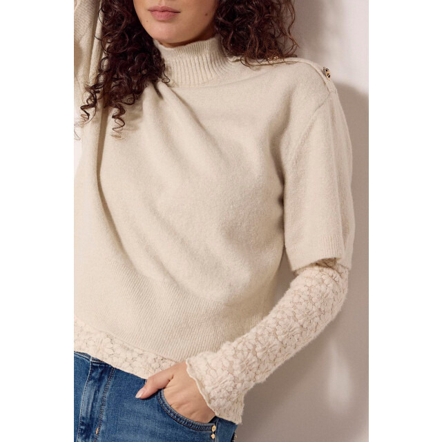 Tramontana Jumper stone melange Y04-18-603-006801 large