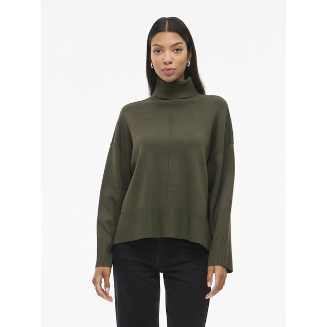 Vila 14096999 viostria rollneck l/s knit top-noos 14096999 large