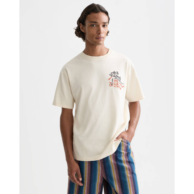 Scotch & Soda T-shirt korte mouw 183077 Scotch & Soda T-shirt korte mouw 183077 large