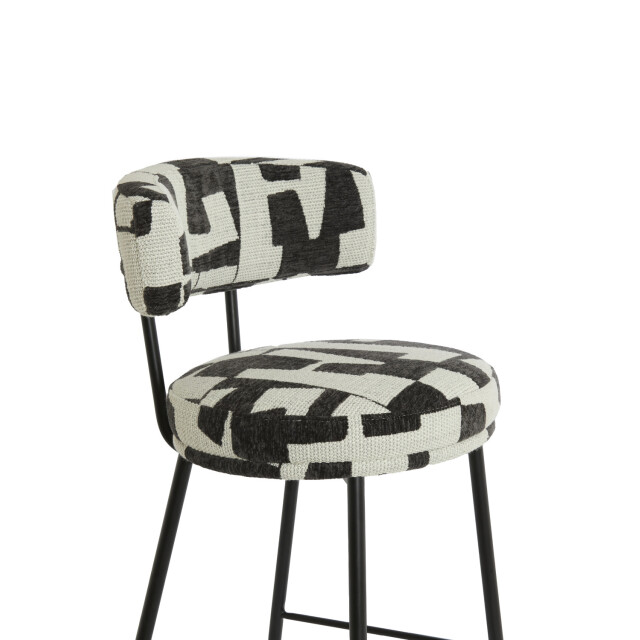 Light & Living barkruk harvie 51x52.5x93 cm / wit 3258880 large