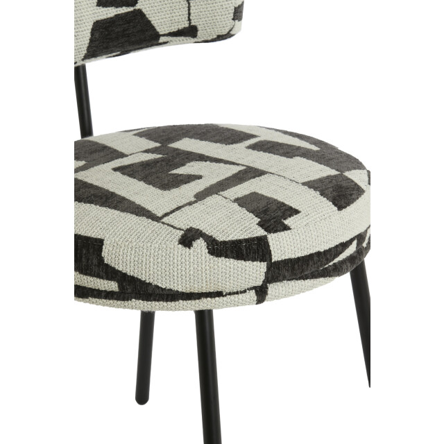 Light & Living eetkamerstoel harvie 57x55x77 cm / wit 3259225 large