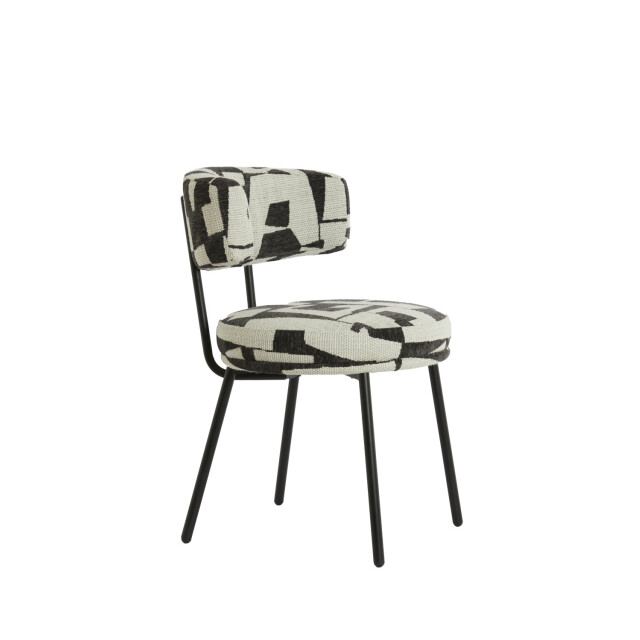 Light & Living eetkamerstoel harvie 57x55x77 cm / wit 3259225 large