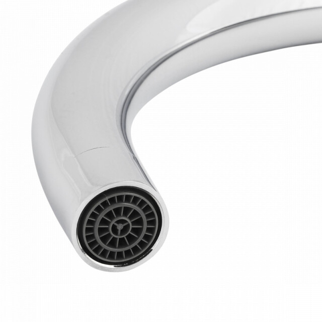 Luzzo ® lesina keuken­ mengkraan chroom – hoog model ronde uitloop 100% 3408997 large