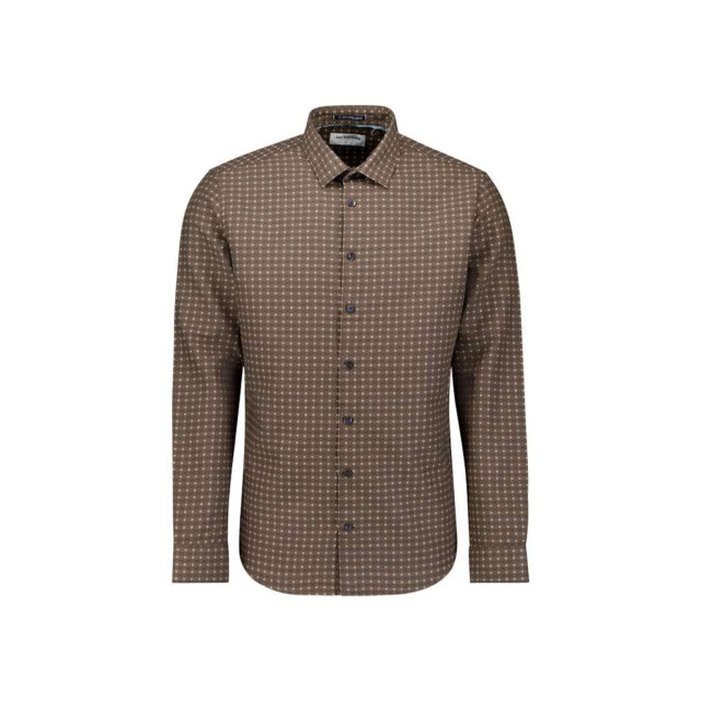 No Excess Shirt mini jacquard taupe 29450940-044 large
