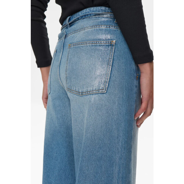 Nümph Nubrooklyn jeans glam 706221 blue denim silver foil 706221 large