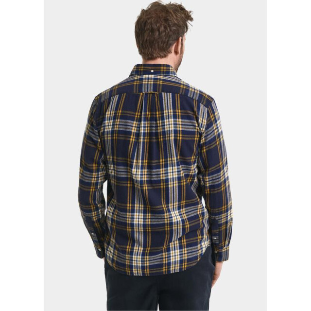 Gant Casual hemd lange mouw reg windblown flannel check s 3250243/433 203262 large