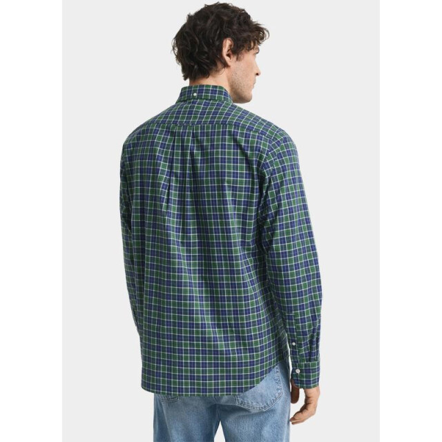 Gant Casual hemd lange mouw reg classic poplin check 3250213/338 203260 large