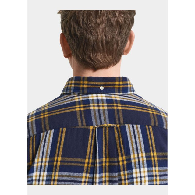 Gant Casual hemd lange mouw reg windblown flannel check s 3250243/433 203262 large