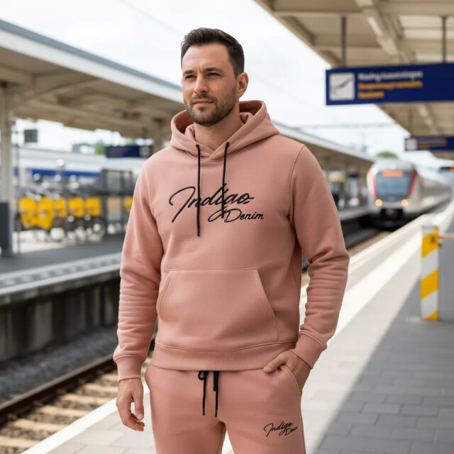 Indigo Denim Denim joggingpak heren dames - ID059-1-1-1 large