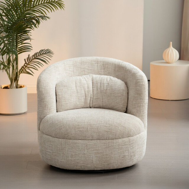 Livingfurn fauteuil britt cream 85x84x76cm 3286065 large