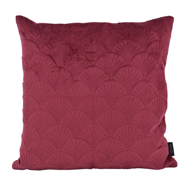 NOVÉE Velvet shell bordeaux | 45 x 45 cm | kussenhoes | velvet / polyester 3380561 large