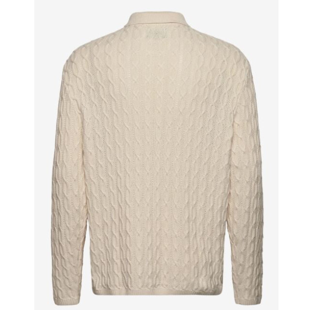 Jack & Jones Jorwinter knit cable polo styd aw24 12277987 large