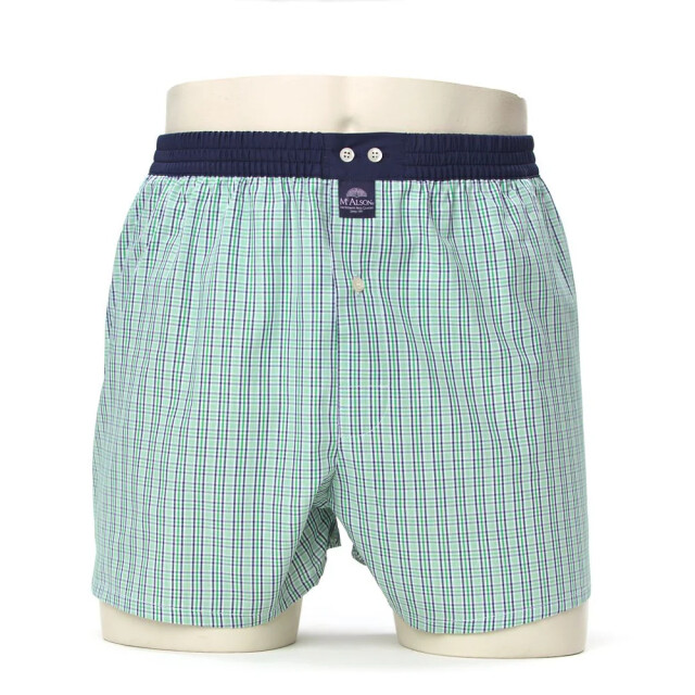 Mc Alson Checkered green & grey M4003 large