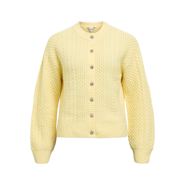 Object objdebbie l/s lo knit cardigan 143 23048324 sunlight 06741.440.0002 large