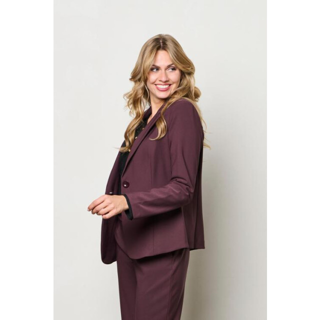 &Co Woman Presley blazer - PRESLEY-AUBERGINE large
