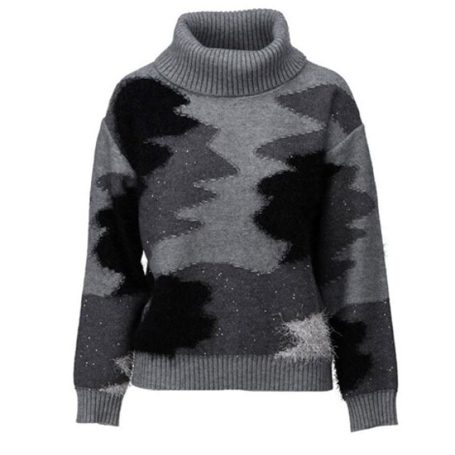 K-Design Pull over b862- B862-grey large